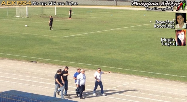 Στο Βελεστίνο ο Μελισσανίδης (vid)