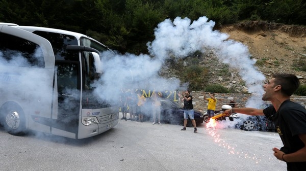 ΑΕΚτζήδικη τρέλα στα Χάνια (VIDEOS)