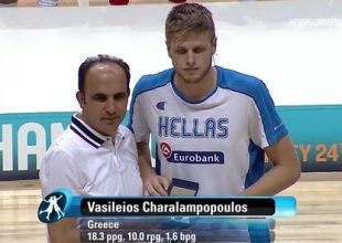 Στην καλύτερη πεντάδα ο Χαραλαμπόπουλος