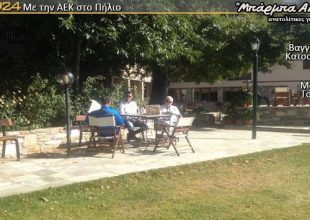 Είδε πρωινή προπόνηση από ψηλά ο Μελισσανίδης! (pics + vids)