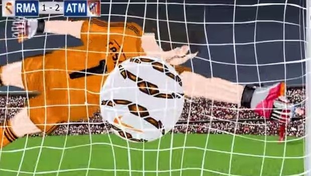 Η “άλωση” του Μπερναμπέου σε καρτούν (vid)