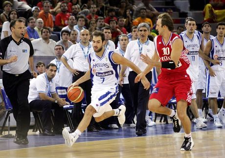 Το buzzer beater του Σπανούλη κόντρα στην Κροατία (VIDEO)
