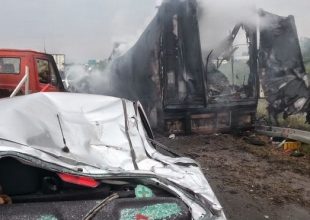 Καραμπόλα 40 αυτοκινήτων με νταλίκα, λόγω έργων, στην Εγνατία Οδό. Τουλάχιστον 4 νεκροί