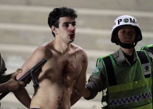Άγρια συμπλοκή οπαδών στο Brasileirão