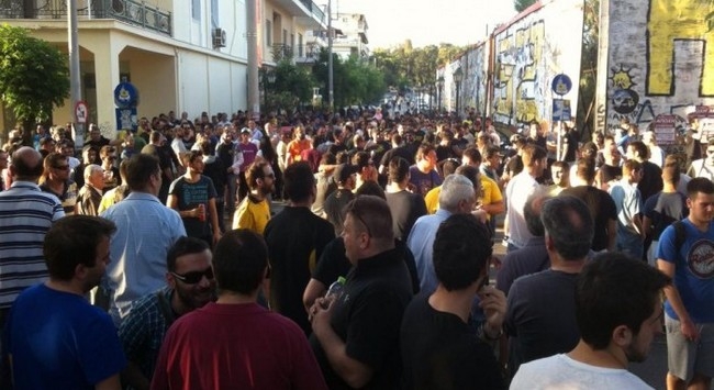 Ξεσηκωμός για το γήπεδο και πορεία στη Νέα Φιλαδέλφεια