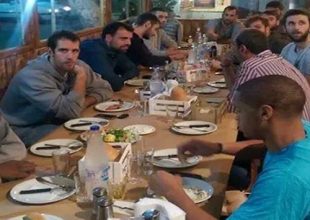 Δείπνο ο Πανελευσινιακός πριν το ματς με ΑΕΚ