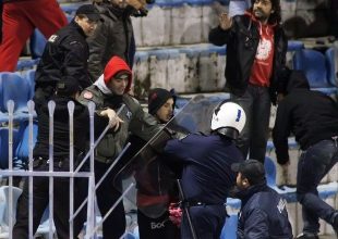 Επεισόδια στη Λαμία (video)