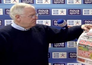 Έσπασε τα… κοντέρ ο Θεοδωρίδης! (vid)