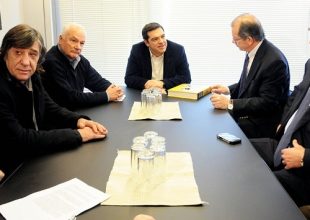 Ολοκληρώθηκε η συνάντηση της ΑΕΚ με τον Τσίπρα