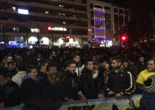 Σε εξέλιξη η πορεία για το γήπεδο