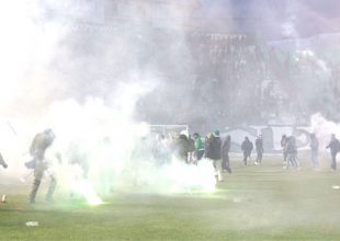 Τα επεισόδια στο ντέρμπι (vid)
