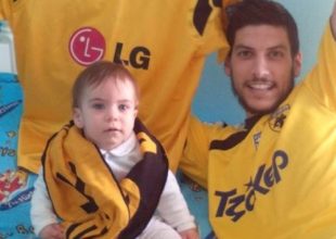 ΑΕΚάρα η μικρή Αντελίνα (pics)