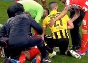 Συγκλόνισε τον φίλαθλο κόσμο ο Αραβίδης! (vids-pic)