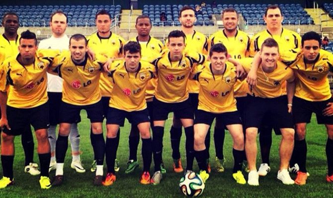 Διαπρέπει η AEK LONDON FC!