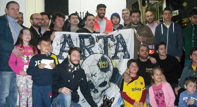 Στο club της Άρτας ο Ανέστης