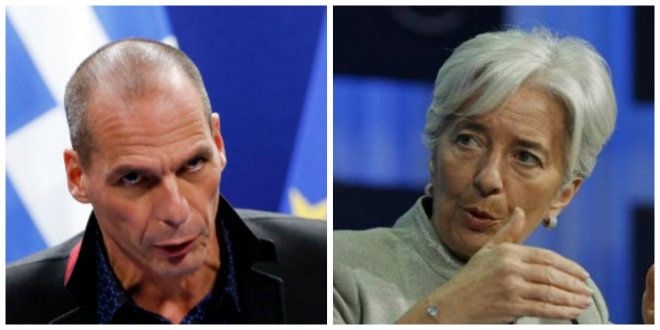 Μετά τα μεσάνυχτα το κρίσιμο ραντεβού Λαγκάρντ – Βαρουφάκη