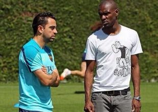 Στην προπόνηση της Μπαρτσελόνα ο Αμπιντάλ