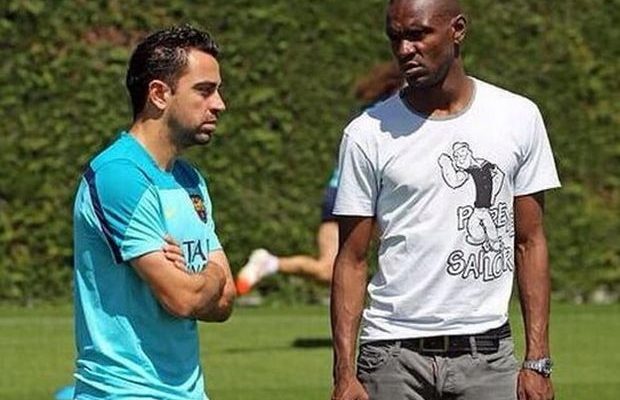 Στην προπόνηση της Μπαρτσελόνα ο Αμπιντάλ Στην προπόνηση της Μπαρτσελόνα ο Αμπιντάλ