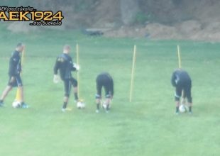 Με κάμερες η προπόνηση