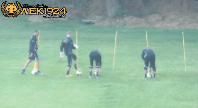 Με κάμερες η προπόνηση Με κάμερες η προπόνηση