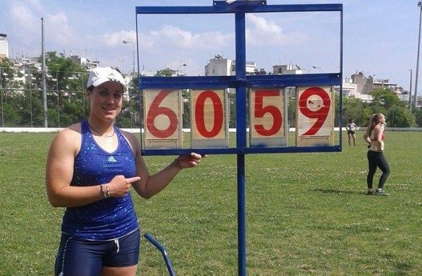 Νέο ατομικό ρεκόρ για Αναγνωστοπούλου