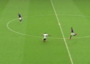 Που να έμενε και όρθιος… (vid)