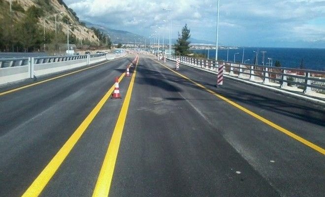 Έκτακτες κυκλοφοριακές ρυθμίσεις στην εθνική Πατρών-Κορίνθου