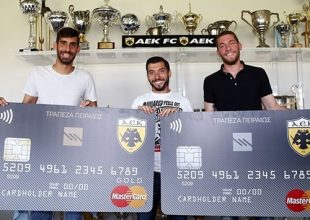 Η παρουσίαση της ΑΕΚ F.C. MasterCard