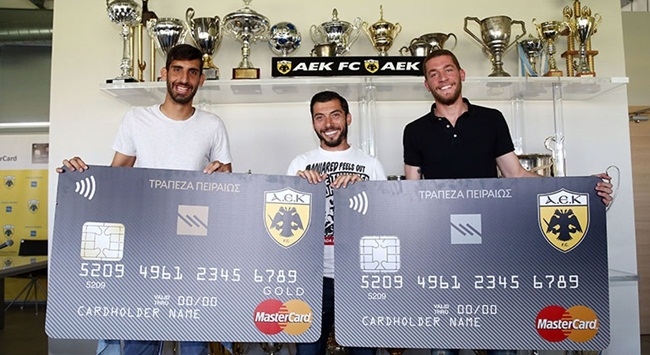 Η παρουσίαση της ΑΕΚ F.C. MasterCard