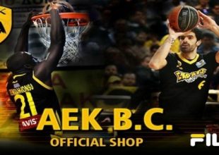Οι εμφανίσεις της ΑΕΚ στο shop.aekbc!