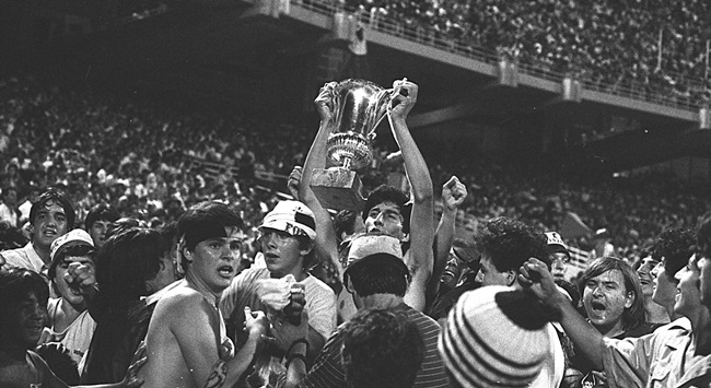 Η ΑΕΚ Κυπελλούχος το 1983 (pics + vid)