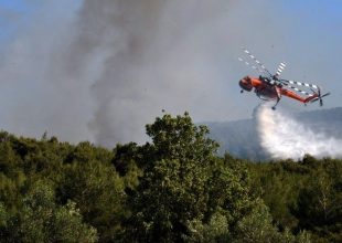Μεγάλη φωτιά στο Γαλάτσι