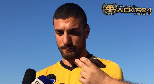 Αραβίδης: «Στόχος της ΑΕΚ να πρωταγωνιστεί» (vid)