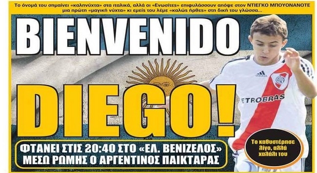 Bienvenido Diego