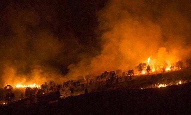 Πύρινη κόλαση στην Ισπανία