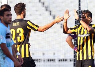 Γκολ και φάσεις από το ΑΕΚ – Απόλλων (vid)