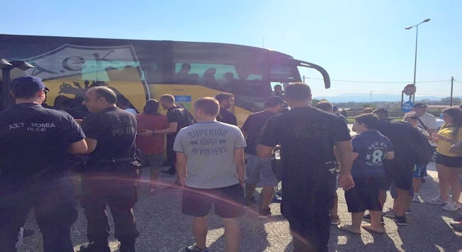 Έφτασε στο Αγρίνιο η ΑΕΚ