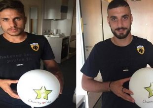 Αραβίδης και Πλατέλλας στο Charity Idols