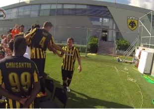 Η θερμή υποδοχή στον (μπαμπά) Γιόχανσον (vid)