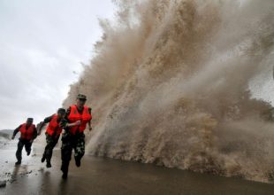 Δεκαεννέα νεκροί από τυφώνα στην Κίνα