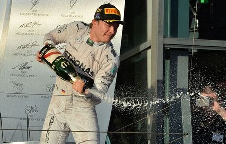 Στην pole o Rosberg