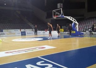 Η προπόνηση της ΑΕΚ στο Svyturio Arena