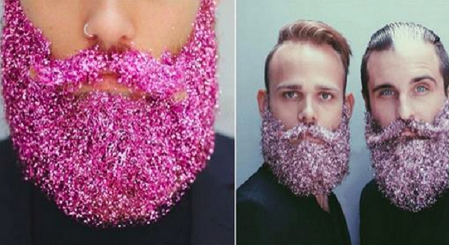 Τα μούσια με glitter είναι η νέα μόδα