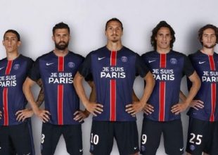 “Je Suis Paris” αντί χορηγού στη φανέλα η Παρί