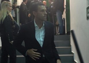 Η είσοδος της ΑΕΚ στα αποδυτήρια της Λεωφόρου (pics)