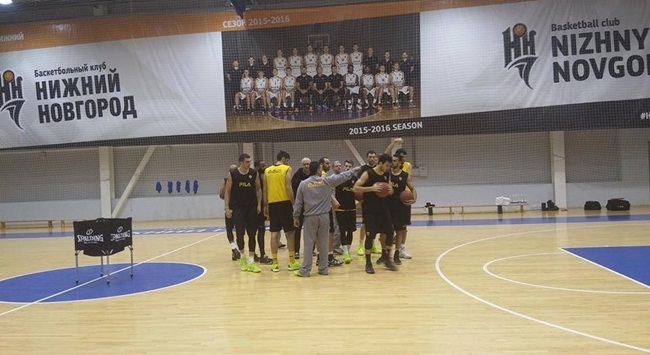 Φωτογραφίες από την προπόνηση της ΑΕΚ στη Ρωσία