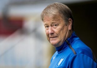 Ο Χαρέιντε στον πάγκο της Δανίας