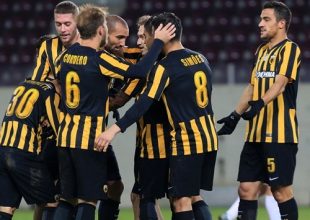 Τα πέντε γκολ της ΑΕΚ στη Λάρισα (vids)
