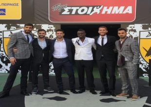 Βackstage από την φωτογράφιση της ΑΕΚ