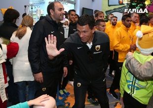 Η επίσκεψη στους μικρούς μαχητές (vid)